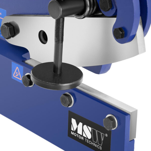 Nożyce gilotynowe gilotyna do blachy i prętów ręczna 6 mm szer. 170 mm 3 10060948 3