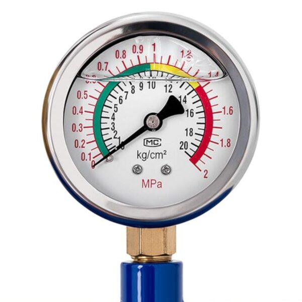Inflator zbiornik ciśnieniowy do pompowania kół opon z manometrem 8 bar 19.5 l 2 10061157 2