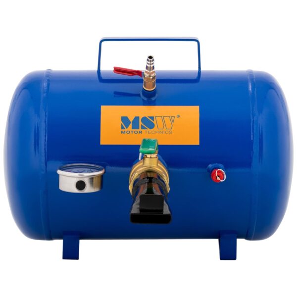 Inflator zbiornik ciśnieniowy do pompowania kół opon z manometrem 8 bar 19.5 l 4 10061157 4