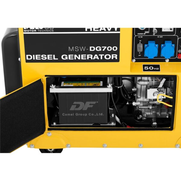 Agregat generator prądotwórczy diesel mobilny chłodzony powietrzem 230/400 V 4.4 kW 5.5 kVA 14.5 l 3 10061192 3