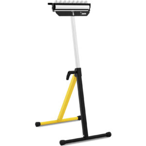 Stojak podajnik rolkowo kulkowy do doprowadzania materiału dłużyc do 60 kg wys. 675-1100 mm - obrazek 2