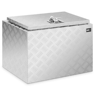 Skrzynka narzędziowa warsztatowa aluminiowa z pokrywą 120 l 7 Skrzynka narzędziowa warsztatowa aluminiowa z pokrywą 120 l - obrazek 2
