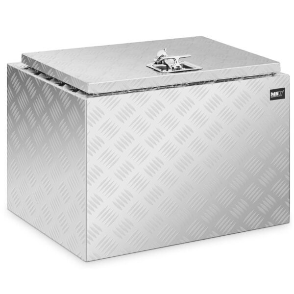 Skrzynka narzędziowa warsztatowa aluminiowa z pokrywą 120 l 1 10061216 1
