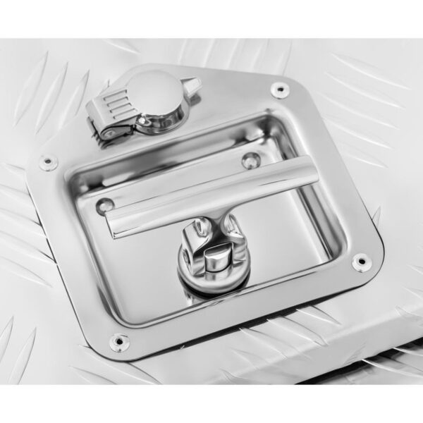 Skrzynka narzędziowa warsztatowa aluminiowa z pokrywą 120 l 2 10061216 2