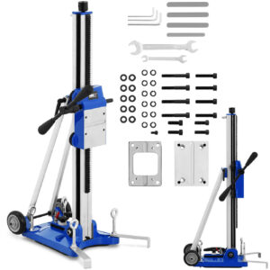 Statyw stojak do wiertnicy wiertarki koronowej z regulacją i kołami śr. 130-300 mm 5 Statyw stojak do wiertnicy wiertarki koronowej z regulacją i kołami śr. 130-300 mm - obrazek 1