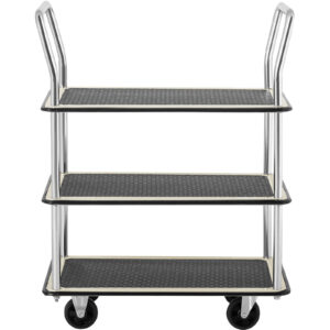 Wózek półkowy transportowy z uchwytami 3 półki do 150 kg 72 x 43 cm 11 Wózek półkowy transportowy z uchwytami 3 półki do 150 kg 72 x 43 cm - obrazek 6
