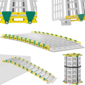 Rampa podjazdowa przenośna składana do 500 kg 1965 x 762 mm 6 Rampa podjazdowa przenośna składana do 500 kg 1965 x 762 mm - obrazek 1