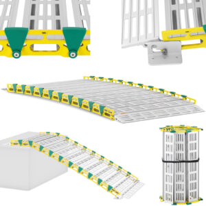 Rampa podjazdowa przenośna składana do 500 kg 1965 x 914 mm 7 Rampa podjazdowa przenośna składana do 500 kg 1965 x 914 mm - obrazek 1