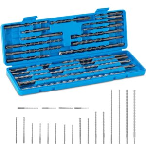 Zestaw wierteł dłut do betonu SDS PLUS śr. 5-20 mm - 20 szt. 4 Zestaw wierteł dłut do betonu SDS PLUS śr. 5-20 mm - 20 szt. - obrazek 1