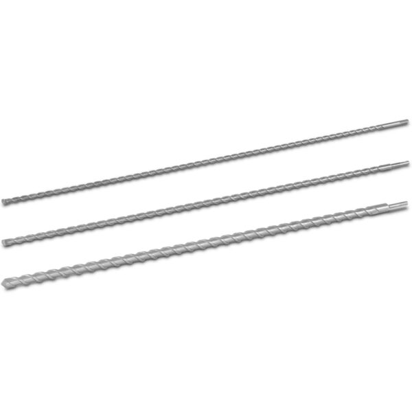 Zestaw wierteł do betonu SDS PLUS HRC50 dł. 1000 mm śr. 12mm 16mm 24 mm - 3 szt. 1 10061514 1