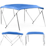10061644 baldachim daszek bimini do lodzi 4 palaki 236 x 194 x 146 cm blekitny ean 4062859027894 hurtownia zielona gora