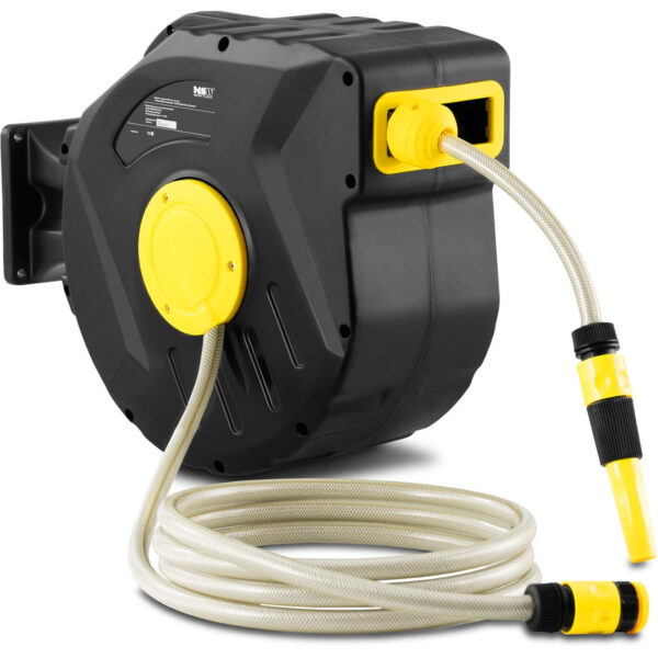 Wąż ogrodowy zwijany z automatycznym bębnem ściennym 20 m + 3 m 3/4'' 1 10061874 1
