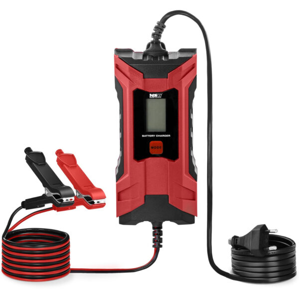 Prostownik samochodowy automatyczny z funkcja pamięci LCD 70 W 6/12 V 2/4 A 2 10061909 2