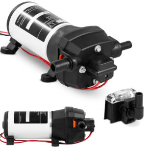 Pompa wody ciśnieniowa do jachtu łodzi kampera 17 l/min 12 V 6 A 5 Pompa wody ciśnieniowa do jachtu łodzi kampera 17 l/min 12 V 6 A - obrazek 1