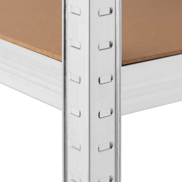 Regał magazynowy metalowy 5 półek 750 kg 120 x 50 x 197 cm szary 2 10061982 2