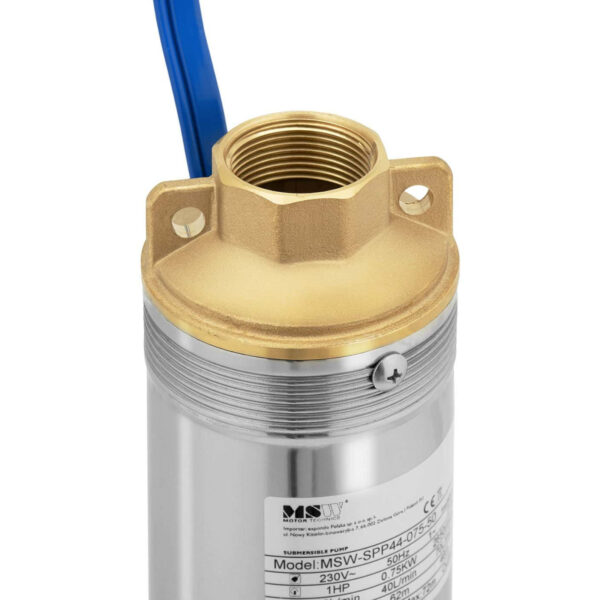 Pompa głębinowa do studni głębinowej STAL 100 W 6000 l/h do 72 m 2 10062050 2