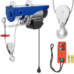 Wciągarka wyciągarka linowa elektryczna 1350 W 12 m 400 kg 7 Wciągarka wyciągarka linowa elektryczna 1350 W 12 m 400 kg - obrazek 1