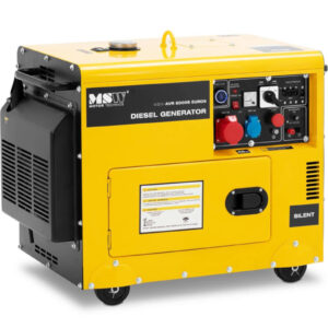Agregat prądotwórczy generator prądu Diesel 16 l 240/400 V 5000 W AVR 8 Agregat prądotwórczy generator prądu Diesel 16 l 240/400 V 5000 W AVR - obrazek 2