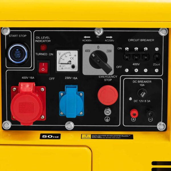 Agregat prądotwórczy generator prądu Diesel 16 l 240/400 V 5000 W AVR 2 10062299 2