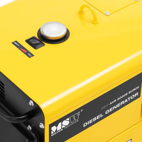 Agregat prądotwórczy generator prądu Diesel 16 l 240/400 V 6000 W AVR 3 10062300 3