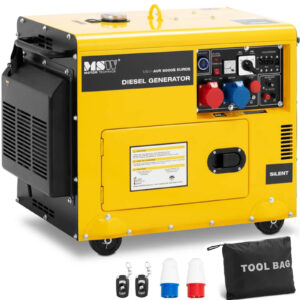 Agregat prądotwórczy generator prądu Diesel 16 l 240/400 V 6000 W AVR 7 Agregat prądotwórczy generator prądu Diesel 16 l 240/400 V 6000 W AVR - obrazek 1