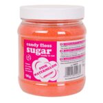 1008870 kolorowy cukier do waty cukrowej smakowy o smaku arbuzowym rozowy arbuz sloik cena tanio hurtownia