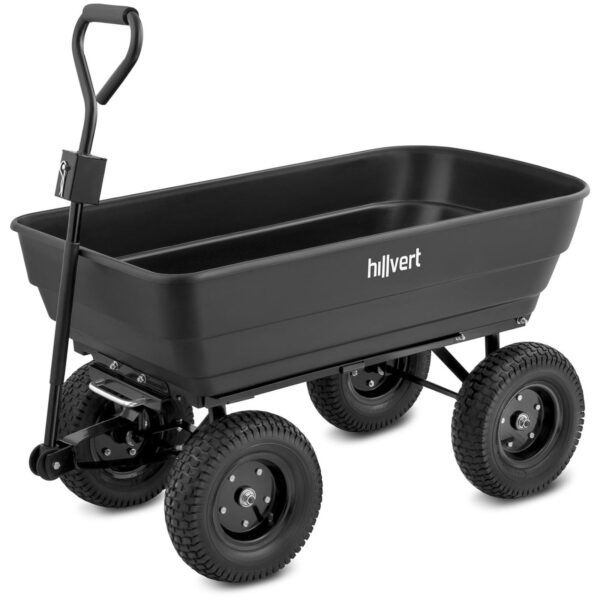 Wózek ogrodowy transportowy wywrotka 125 l 350 kg 1 10090076 1