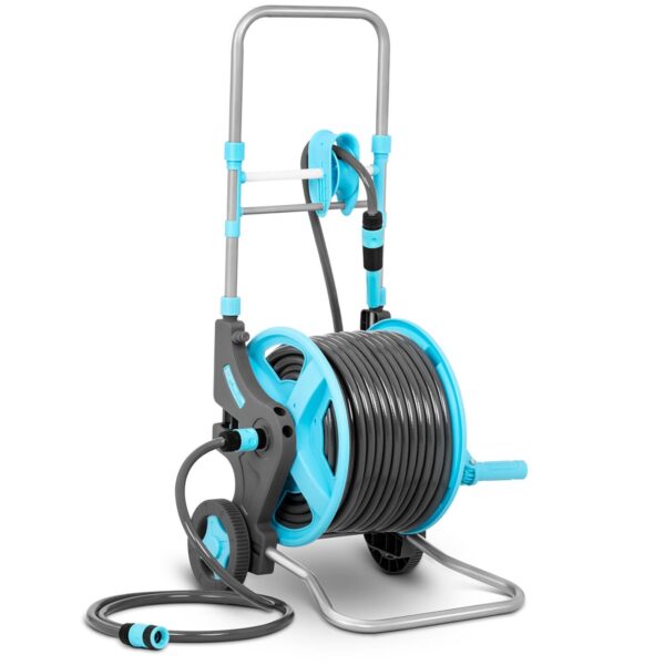 Wąż ogrodowy na bębnie z wózkiem 45 m + 2 m 1/2'' 1 10090096 1