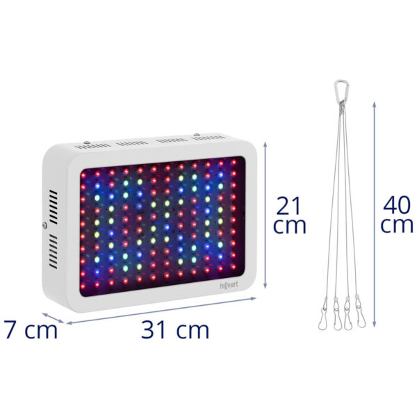 Lampa do uprawy wzrostu roślin Hillvert LED 1200W biała 5 10090146 6