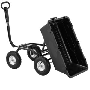 Wózek wywrotka ogrodowa transportowa uchylna do 550 kg poj. 150 l 9 Wózek wywrotka ogrodowa transportowa uchylna do 550 kg poj. 150 l - obrazek 3