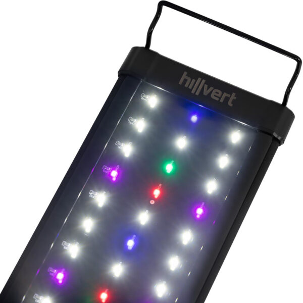 Lampa oświetlenie LED do akwarium wzrostu roślin pełne spektrum 78 diod 56 cm 18 W 3 10090195 3