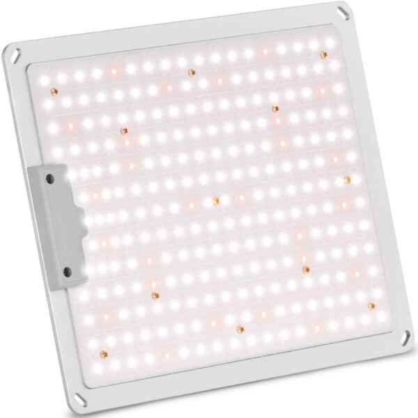 Lampa do uprawy wzrostu roślin pełne spektrum 30 x 24 cm 234 LED 110 W srebrna 1 10090198 1
