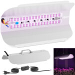 10090203 lampa do wzrostu uprawy roslin pelne spektrum 25 x 12 cm 68 led 50 w srebrna ean 4062859022691 hurtownia zielona gora