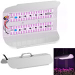 10090204 lampa do wzrostu uprawy roslin pelne spektrum 25 x 17 cm 136 led 100 w srebrna ean 4062859022707 hurtownia zielona gora