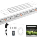 10090206 lampa do uprawy wzrostu roslin 120 diod led 50 cm 20 w 4 szt srebrna ean 4062859022721 hurtownia zielona gora