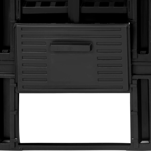 Kompostownik modułowy do ogrodu na odpadki organiczne 93 x 93 x 110 cm 860 l 2 10090211 2