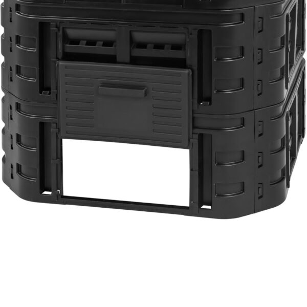 Kompostownik modułowy do ogrodu na odpadki organiczne 90 x 90 x 80 cm 600 l 3 10090212 3