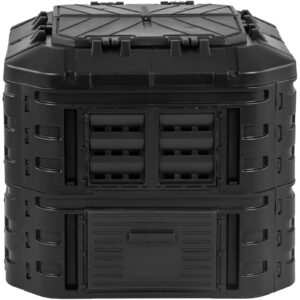 Kompostownik modułowy do ogrodu na odpadki organiczne 90 x 90 x 80 cm 600 l 10 Kompostownik modułowy do ogrodu na odpadki organiczne 90 x 90 x 80 cm 600 l - obrazek 5