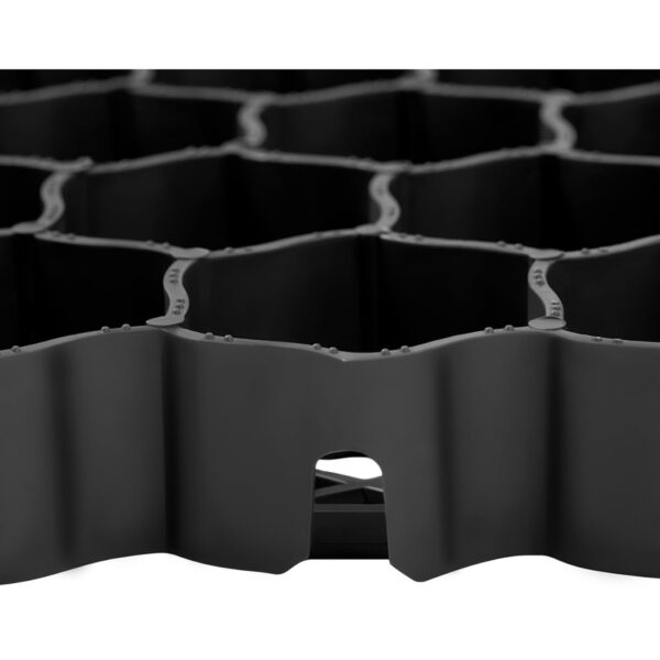 Kratka trawnikowa parkingowa modułowa 60 x 40 x 4 cm 4 szt. czarna 2 10090262 2
