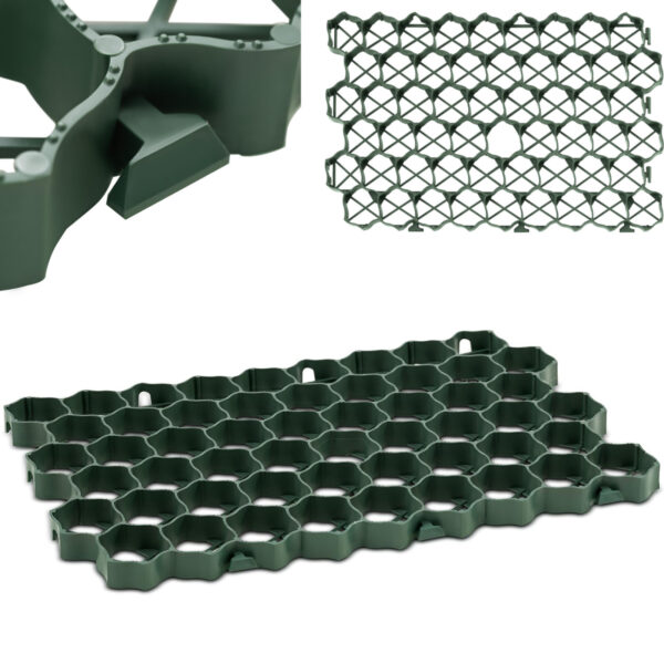 10090263 kratka trawnikowa parkingowa modulowa 60 x 40 x 3 cm 5 szt zielona ean 4062859085047 hurtownia zielona gora
