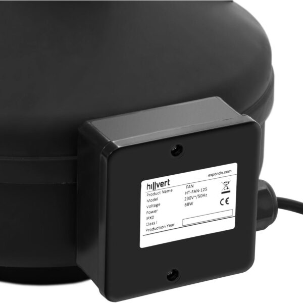 Wentylator kanałowy rurowy śr. 124 mm 382,2 m3/h 65 W 3 10090330 3