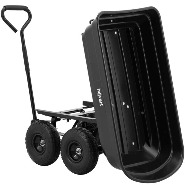 Wózek ogrodowy transportowy wywrotka 75 l 300 kg 3 10090349 3