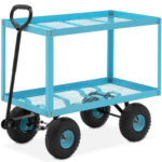 10090383 wozek ogrodowy transportowy 2 poziomy z siatki do 150 kg ean 4062859148780 hurtownia sklep tanio