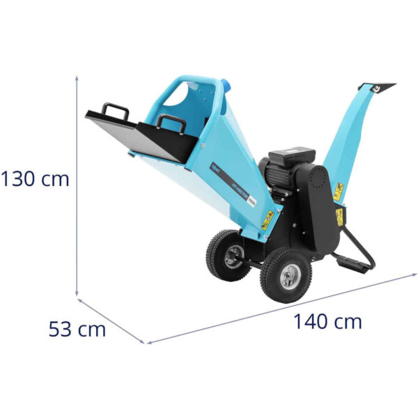 Rozdrabniacz młynek ogrodowy do gałęzi elektryczny 80 mm 4000 W 5 10090434 5