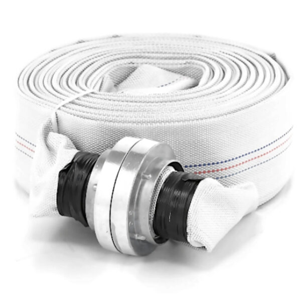 Wąż parciany płaski strażacki do wody ze złączem storz 2'' 52 mm 8-24 bar 20 m 1 10090472 1