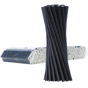Słomki papierowe BIO ekologiczne PAPER STRAWS 6/205mm - czarne 500szt. 2 Słomki papierowe BIO ekologiczne PAPER STRAWS 6/205mm - czarne 500szt. - obrazek 1