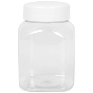 Słoik kwadratowy z pokrywką gwint 63/485 transparentny 500ml 2 Słoik kwadratowy z pokrywką gwint 63/485 transparentny 500ml - obrazek 1