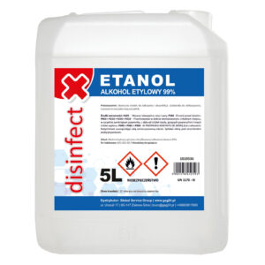 ETANOL - Alkohol etylowy skażony DISINFECT 99% 5L 2 ETANOL - Alkohol etylowy skażony DISINFECT 99% 5L - obrazek 1