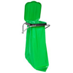 1010643 uchwyt scienny wiszacy do segregacji smieci zielony worki 120l hurtownia producent sklep