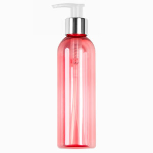 Dozownik dyspenser z pompką do płynu żelu 24/410 200ml - czerwony 2 Dozownik dyspenser z pompką do płynu żelu 24/410 200ml - czerwony - obrazek 1